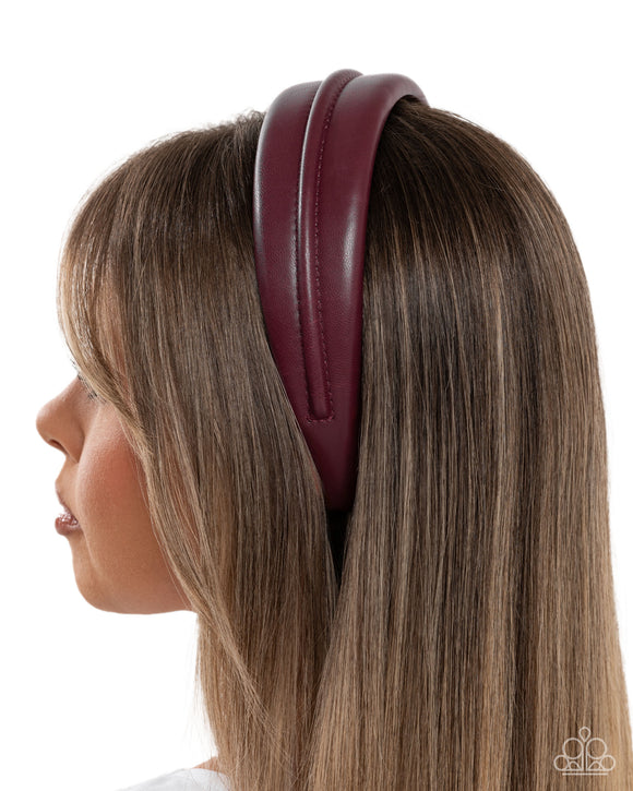 Lovely Lesson Purple ✧ Headband