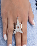 Eiffel Tower Ease White ✧ Ring