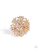 Snowflake Sensation Gold ✧ Ring
