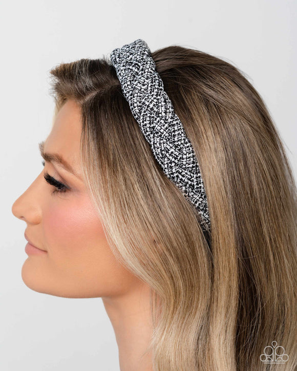 Braided Bombshell Black ✧ Headband
