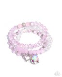 Lasting Layers Pink ✧ Stretch Bracelet