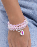 Lasting Layers Pink ✧ Stretch Bracelet
