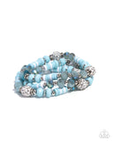 Fun-Loving Freestyle Blue ✧ Stretch Bracelet