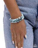 Fun-Loving Freestyle Blue ✧ Stretch Bracelet