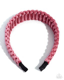 Woven Work Pink ✧ Headband