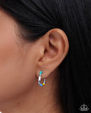Colorful Cohort Multi ✧ Hinge Hoop Earrings