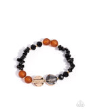Robust Reflection Black ✧ Stretch Bracelet