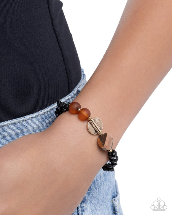 Robust Reflection Black ✧ Stretch Bracelet