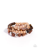 Seasonal Stretch Brown ✧ Stretch Bracelet