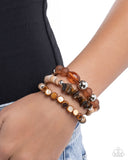 Seasonal Stretch Brown ✧ Stretch Bracelet