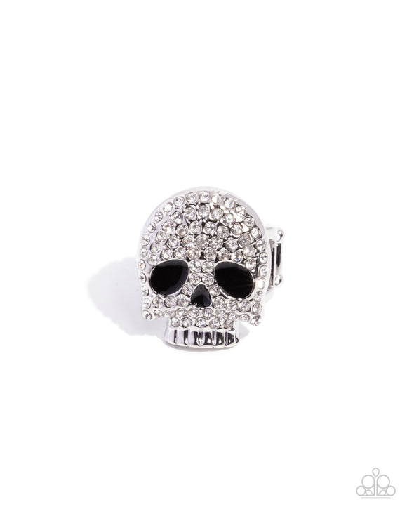 Skeleton Shimmer White ✧ Ring