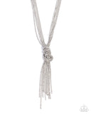 Twisted Tapestry White ✧ Necklace
