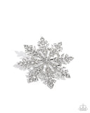 Snowflake Solstice White ✧ Brooch