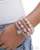 Adorable Array Pink ✧ Stretch Bracelet