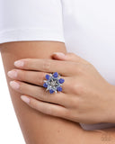 Petaled Premonition Blue ✧ Ring