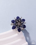 Petaled Premonition Blue ✧ Ring