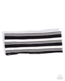 Striped Symphony Black ✧ Headband