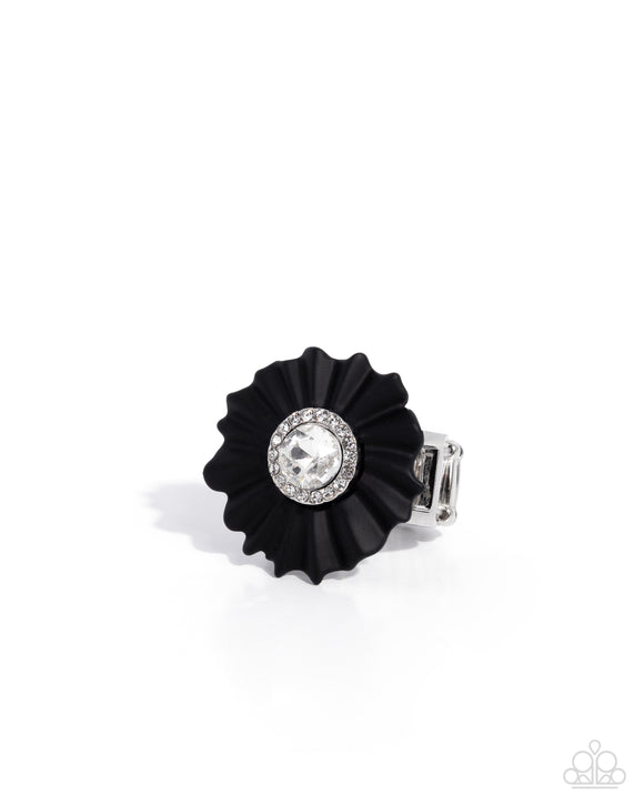 Carved Captain Black ✧ Ring