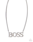 Final Boss White ✧ Necklace