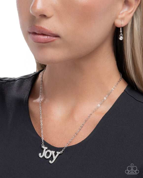 How Great Our Joy White ✧ Necklace