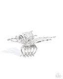 Flutter Following White ✧ Butterfly Hair Clip