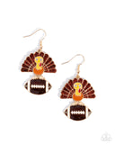 Turkey Bowl White  ✧ Earrings