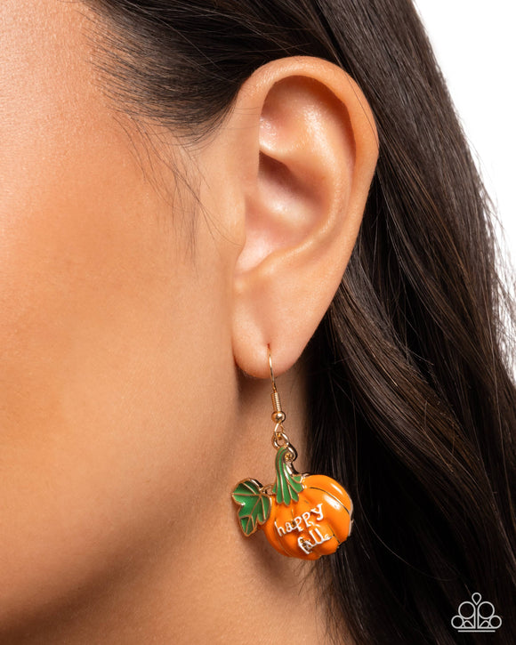 Autumn Affair Orange ✧ Earrings