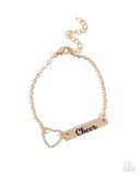 Cheer Craze Gold ✧ Bracelet