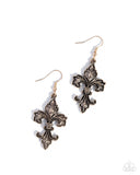 Fancy Fleur-De-Lis Gold ✧ Earrings