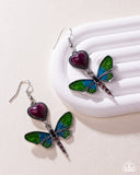 Dragonfly Devotion Purple ✧ Earrings