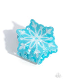 Snowflake Sparkle Blue ✧ Hair Clip