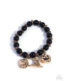 Halloween Homage Black ✧ Stretch Bracelet