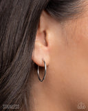 Sinuously Slow Silver ✧ Hoop Earrings