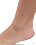 Unrequited Crush Silver ✧ Heart Anklet