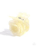 Rockefeller Rose White ✧ Hair Clip
