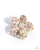 Dueling Flowers Yellow ✧ Hair Clip