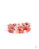 Angelic Array Orange ✧ Stretch Bracelet
