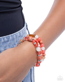 Angelic Array Orange ✧ Stretch Bracelet
