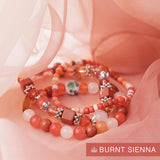 Angelic Array Orange ✧ Stretch Bracelet