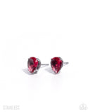 Teardrop Transit Pink ✧ Stainless Steel Post Earrings