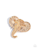 Elephant Empathy Gold ✧ Brooch