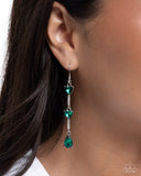 Romantic Reality Green ✧ Heart Earrings