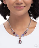 Chic Collision Purple ✧ Necklace