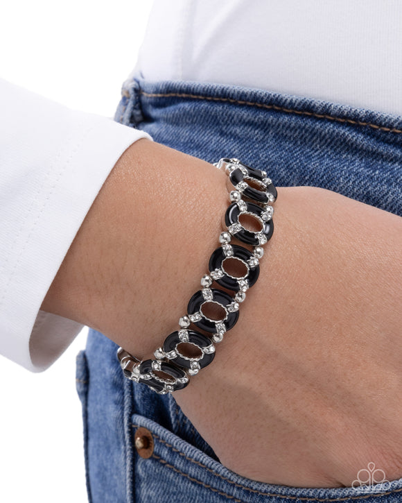 Adorable Armada Black ✧ Stretch Bracelet