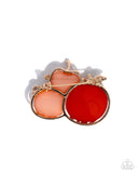 Pumpkin Pattern Orange ✧ Brooch