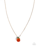 Picturesque Pumpkin Orange ✧ Necklace