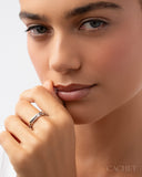 Rêve - Size 9  Rhodium ✧ Ring