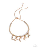 Lucky Me! Gold ✧ Sliding Bead Bracelet