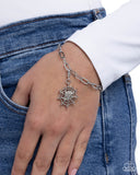 Spiderweb Selfie Silver ✧ Rhodium Plated Charm