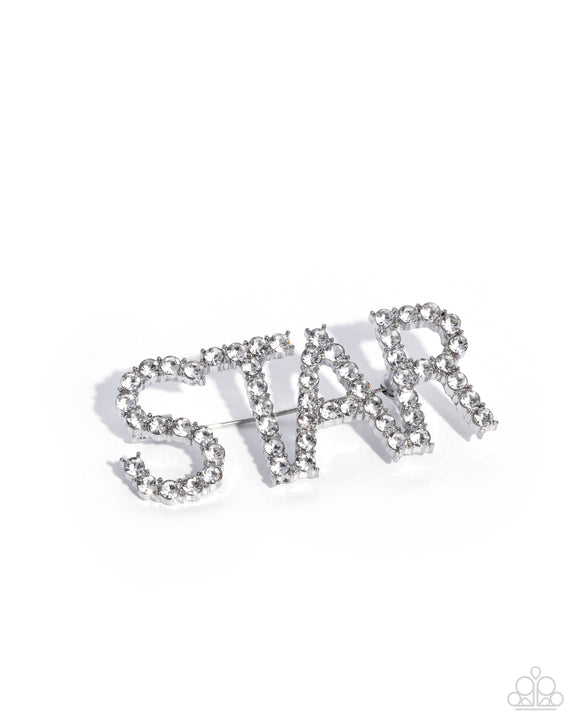 Superstar Sum White ✧ Brooch